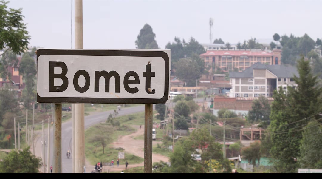 Bomet town sign
