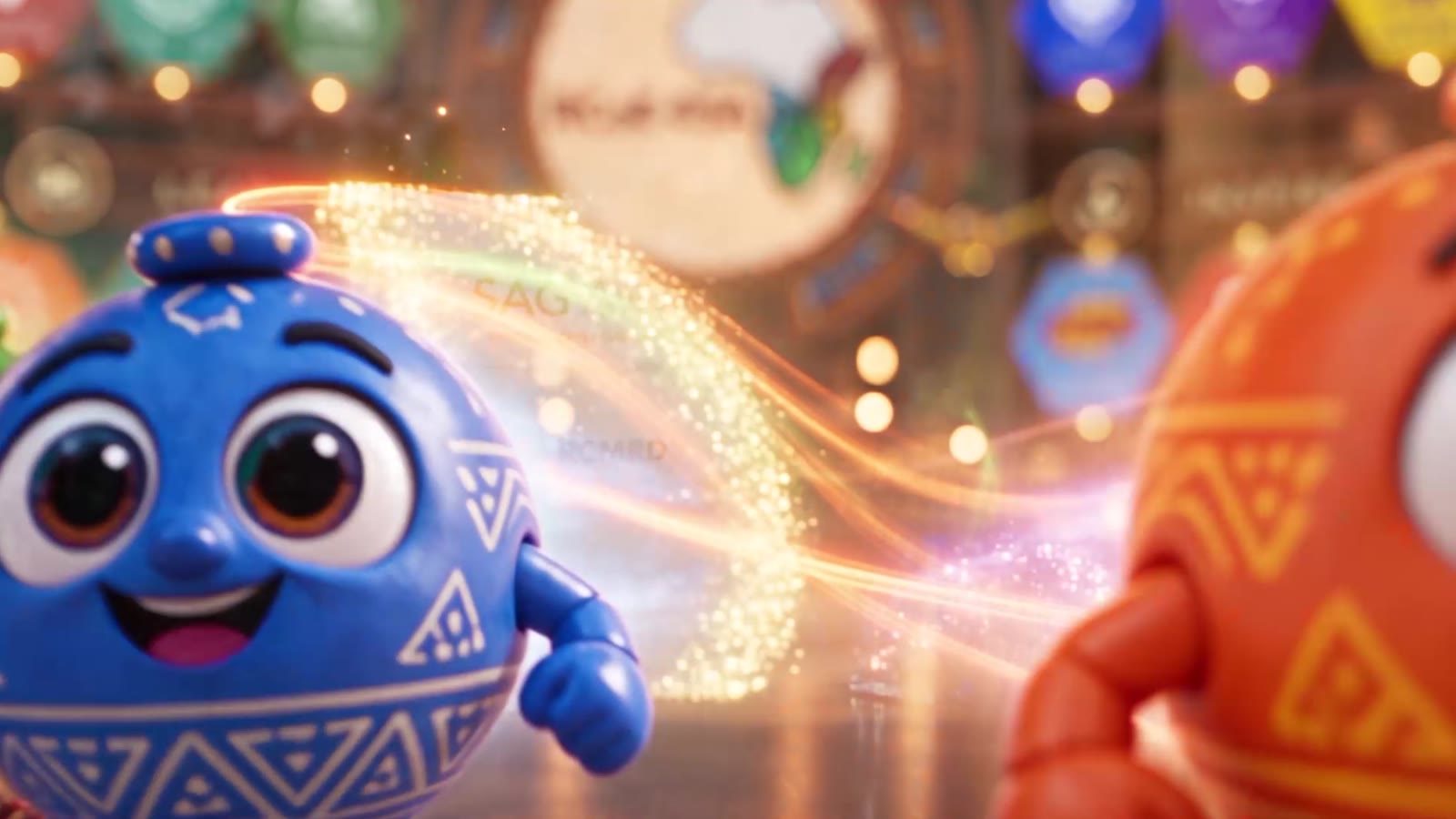 An RCoE-ESA mascot close up
